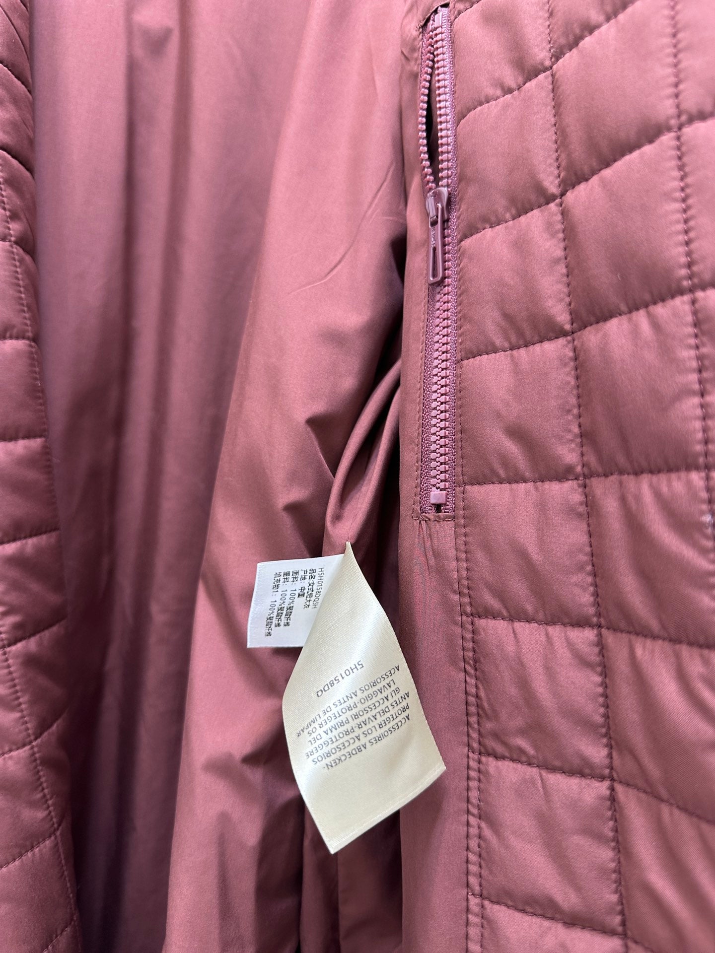 HERMES 25S LONG ZIP-UP COAT 300