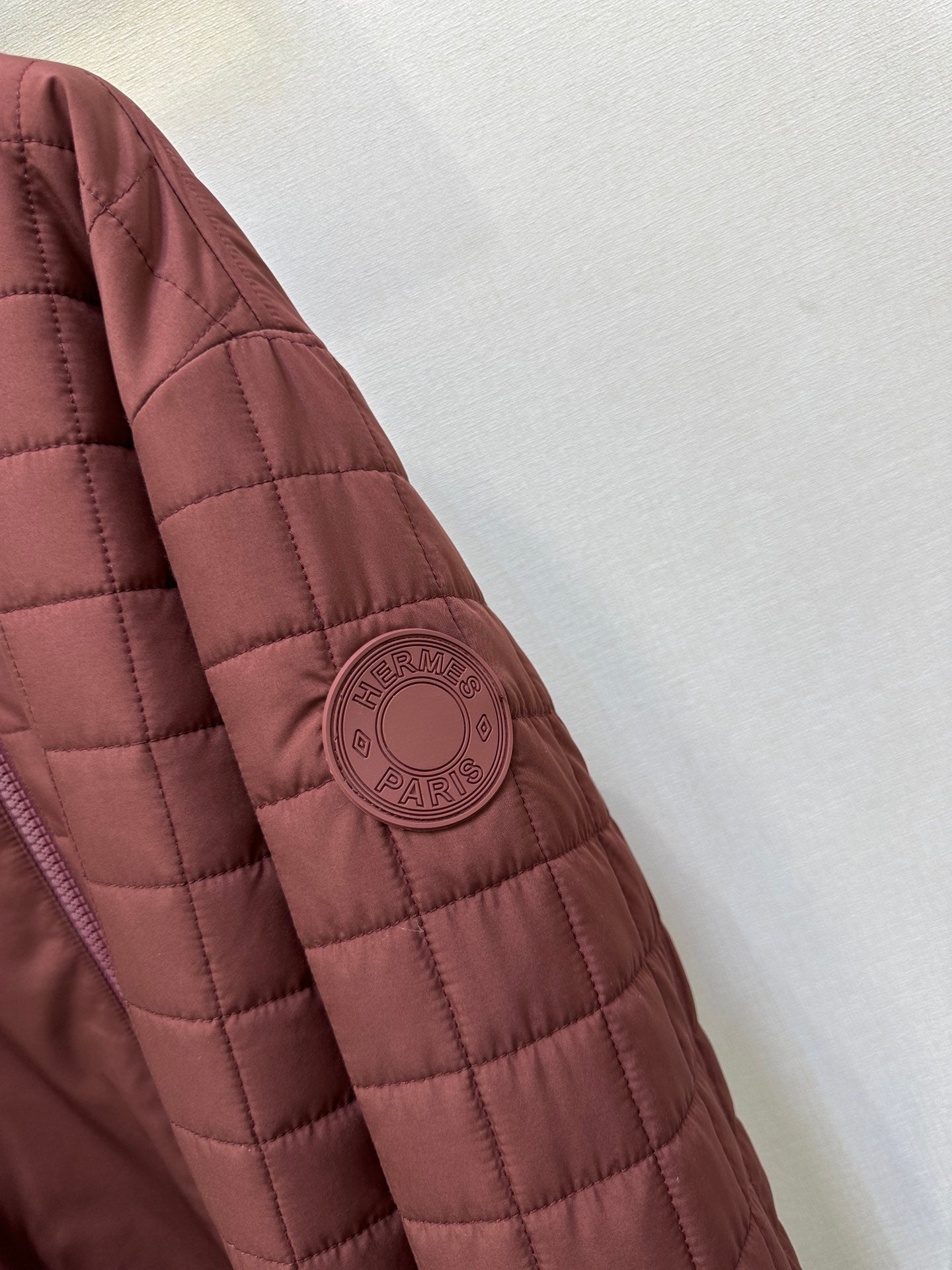 HERMES 25S LONG ZIP-UP COAT 300