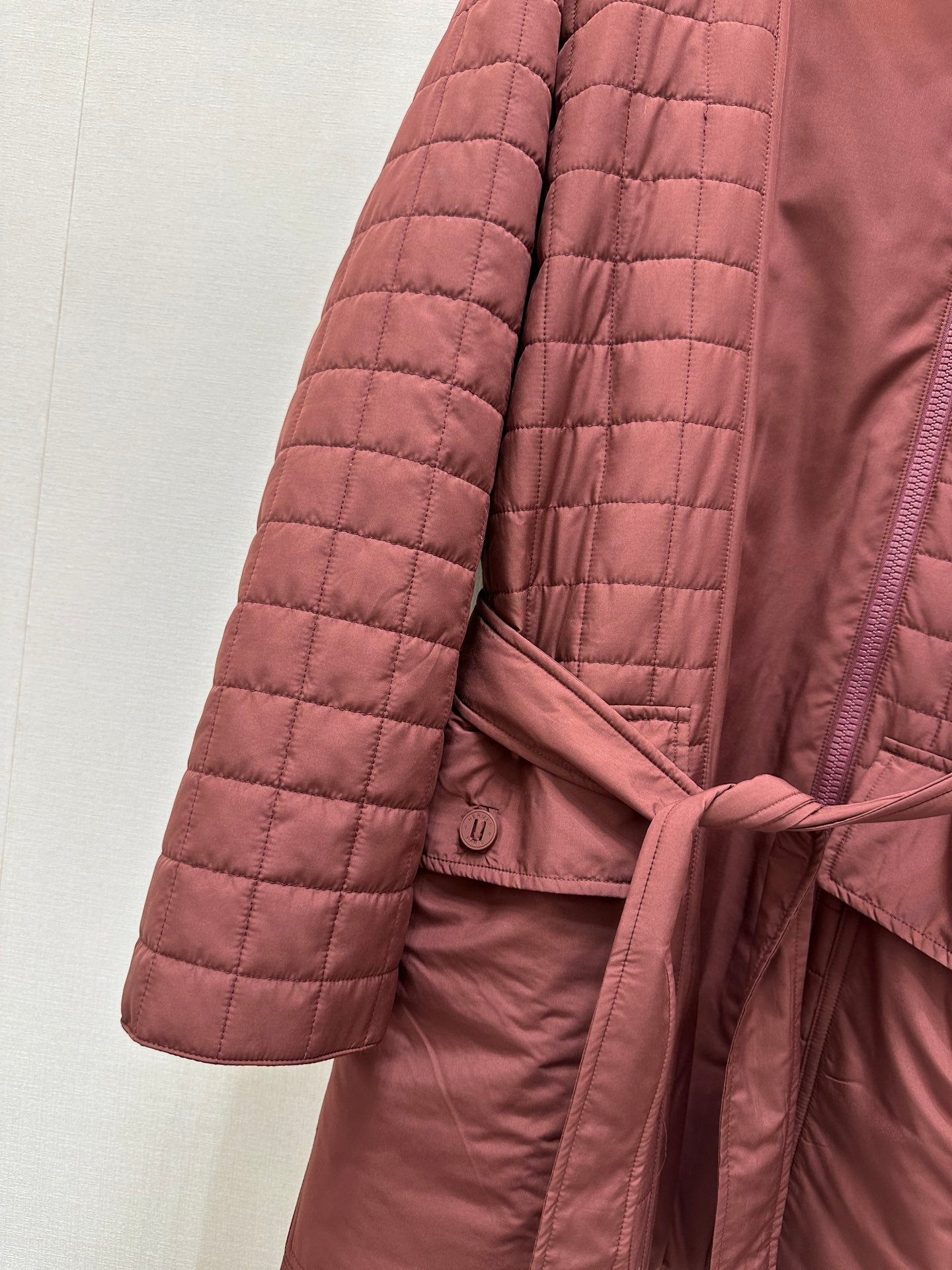 HERMES 25S LONG ZIP-UP COAT 300