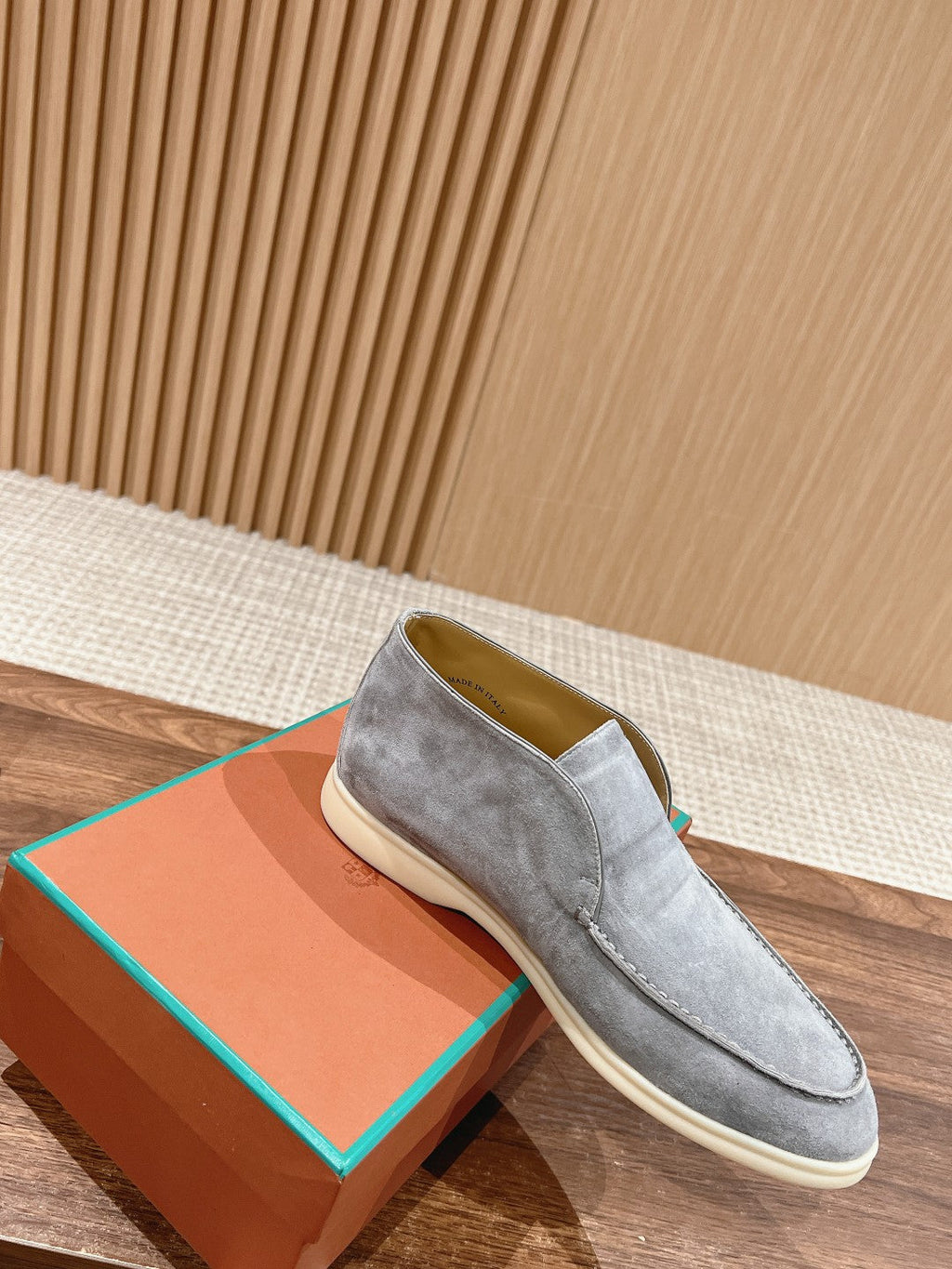 LP OPEN WALK LOAFERS SAPPHIRE SUEDE