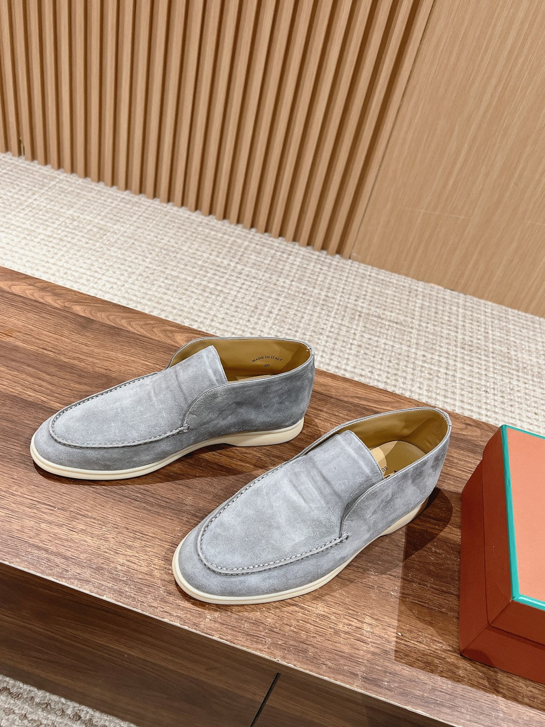LP OPEN WALK LOAFERS SAPPHIRE SUEDE