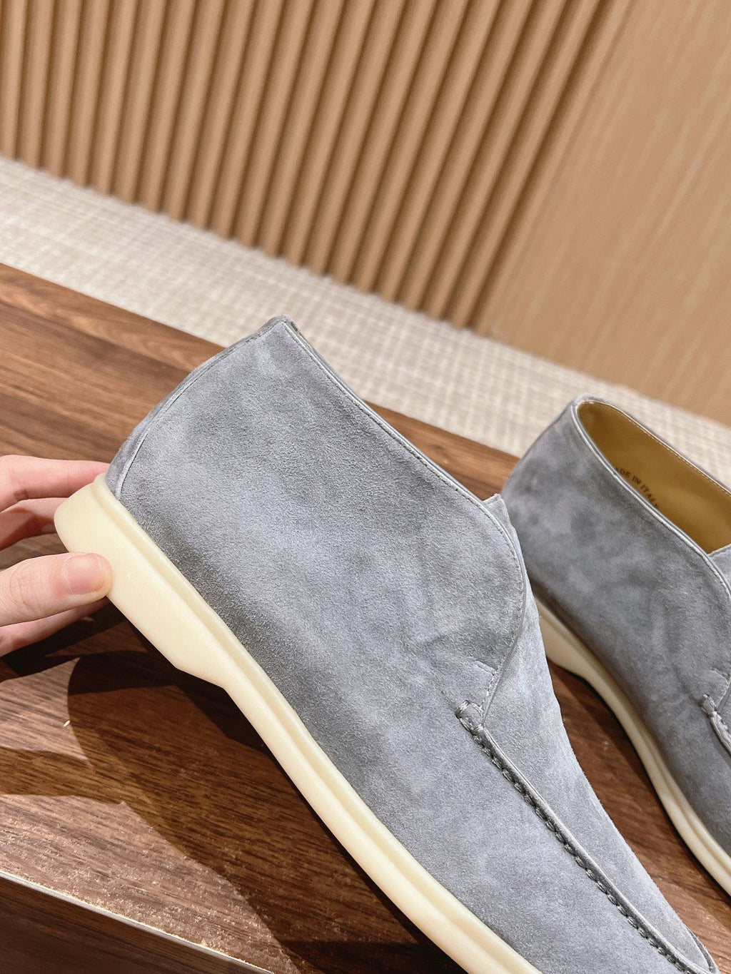 LP OPEN WALK LOAFERS SAPPHIRE SUEDE