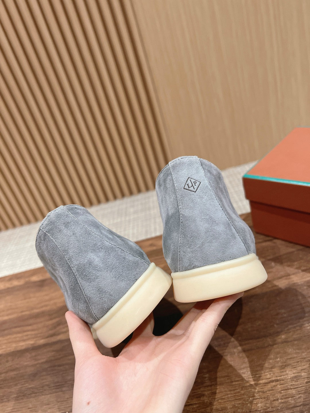 LP OPEN WALK LOAFERS SAPPHIRE SUEDE