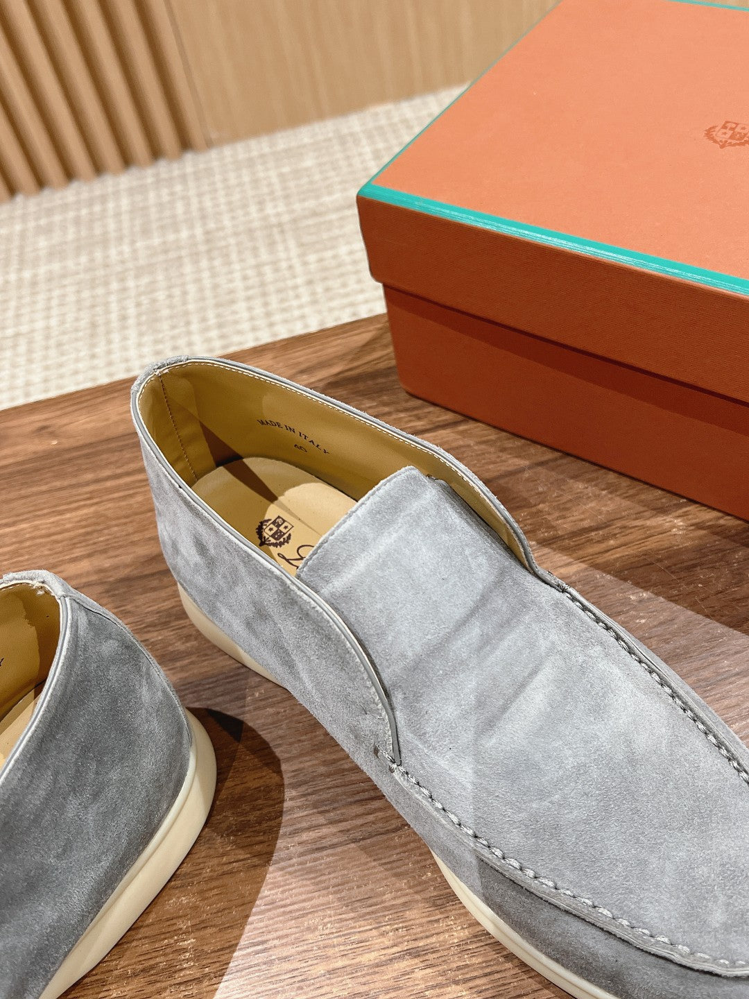 LP OPEN WALK LOAFERS SAPPHIRE SUEDE