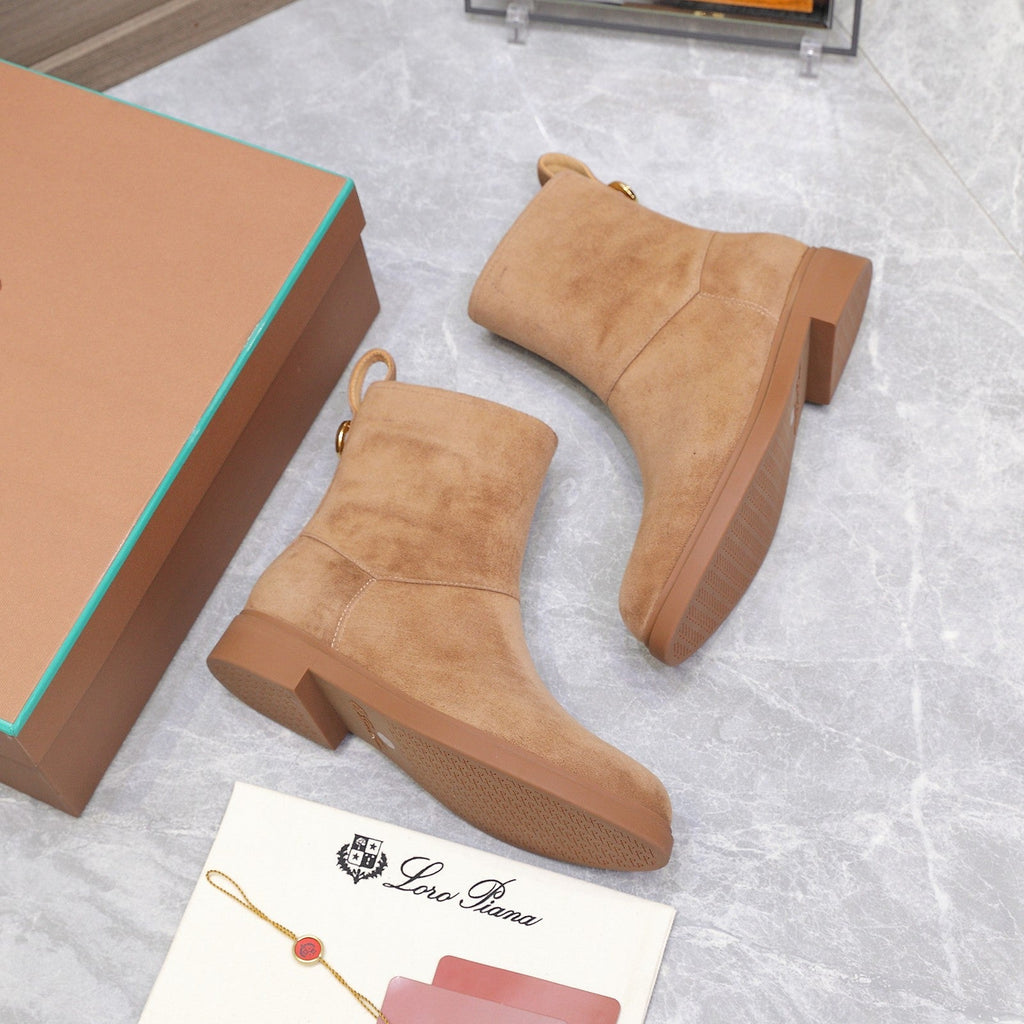 LP 25S KILDA ANKLE BOOT IN BROWN SUEDE