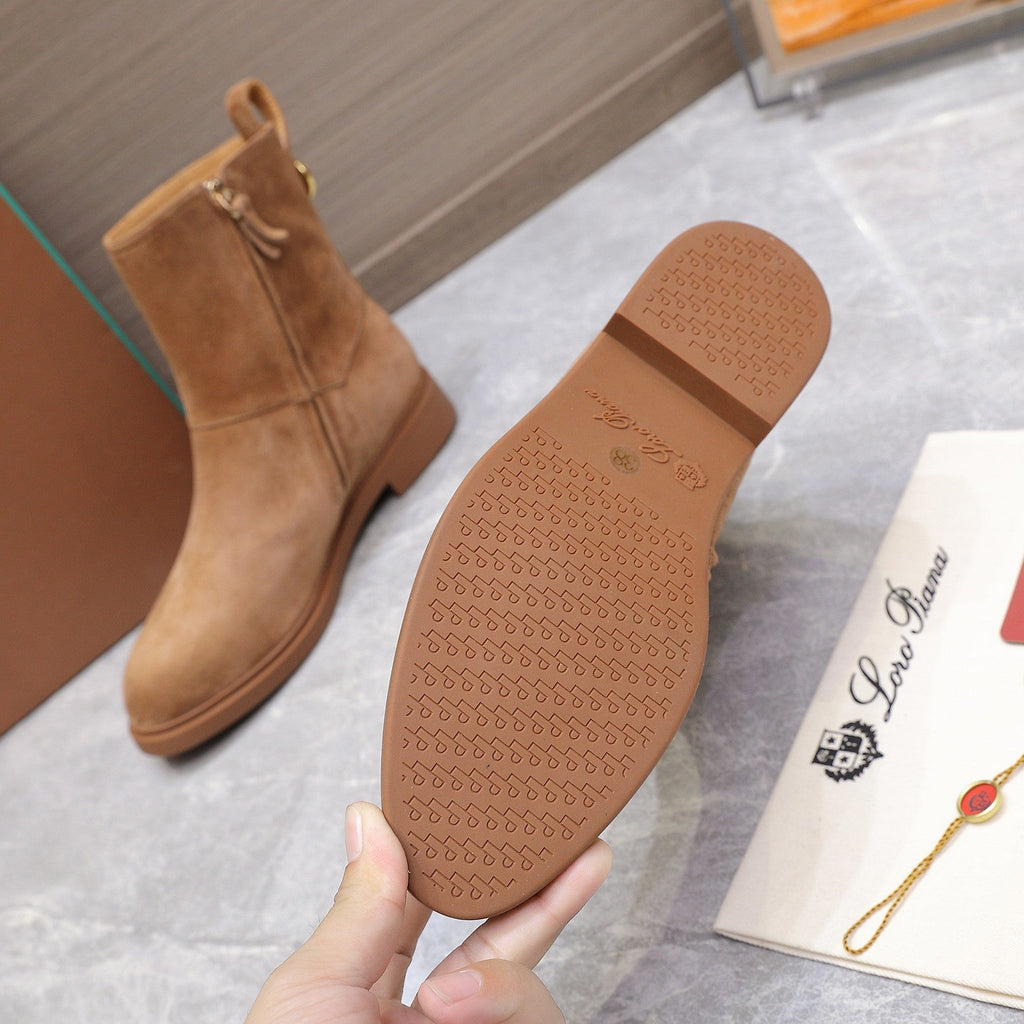 LP 25S KILDA ANKLE BOOT IN BROWN SUEDE