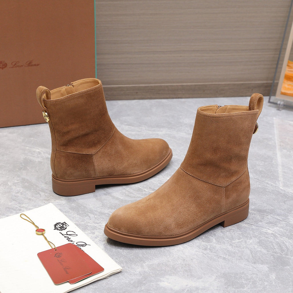 LP 25S KILDA ANKLE BOOT IN BROWN SUEDE