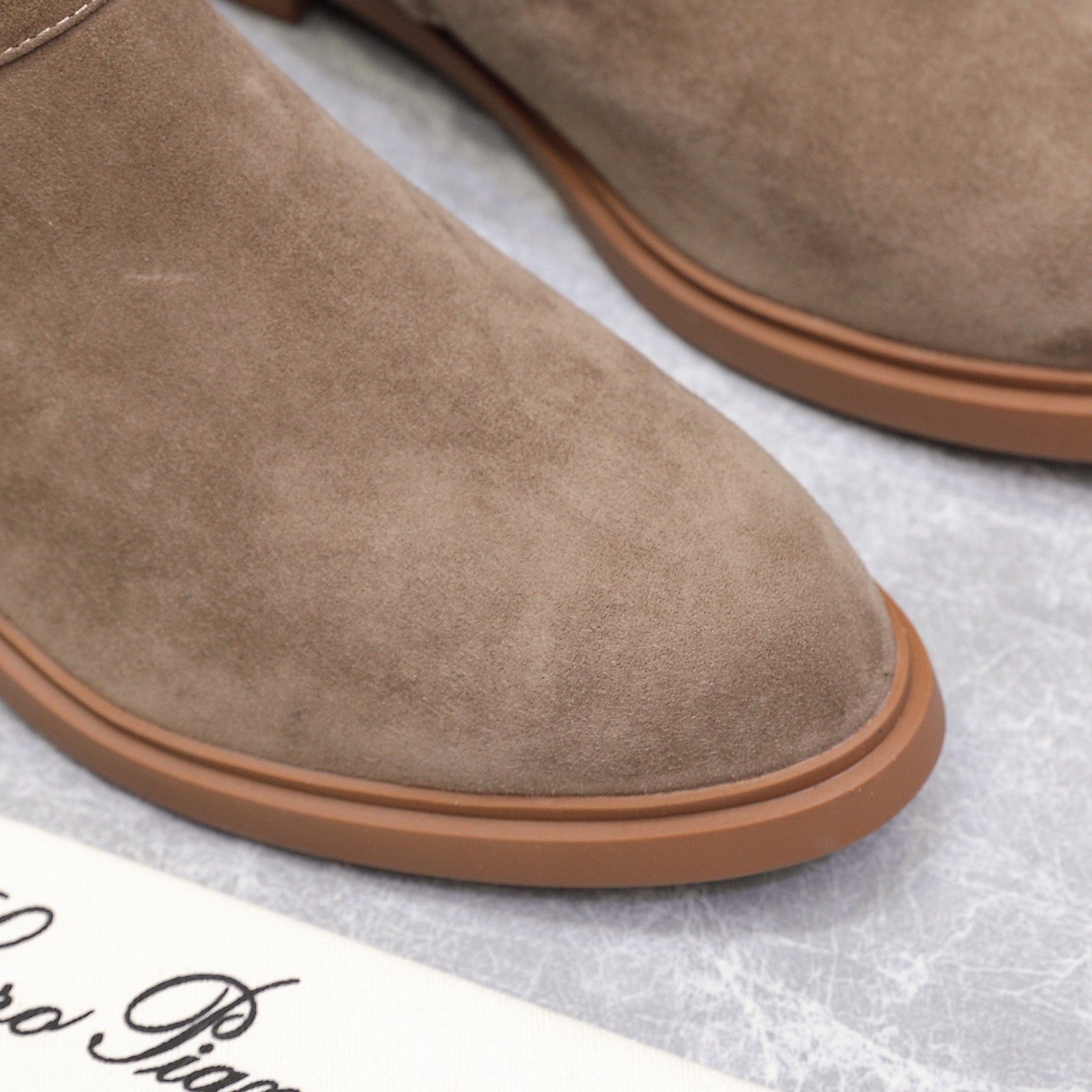 LP 25S KILDA ANKLE BOOT IN TAUPE SUEDE