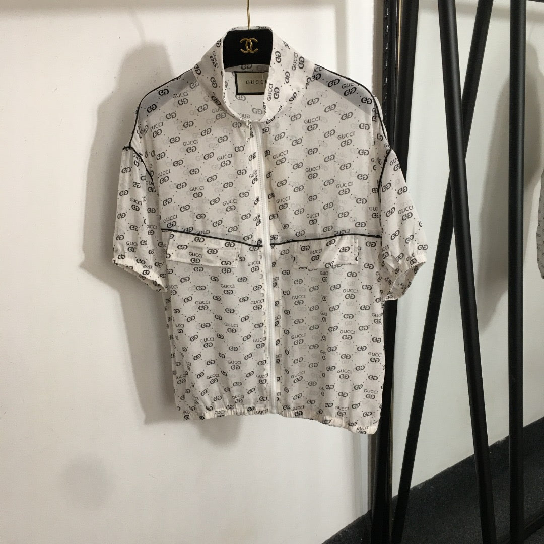 GUCCI JACKET AND SHORTS SET STYLE 64