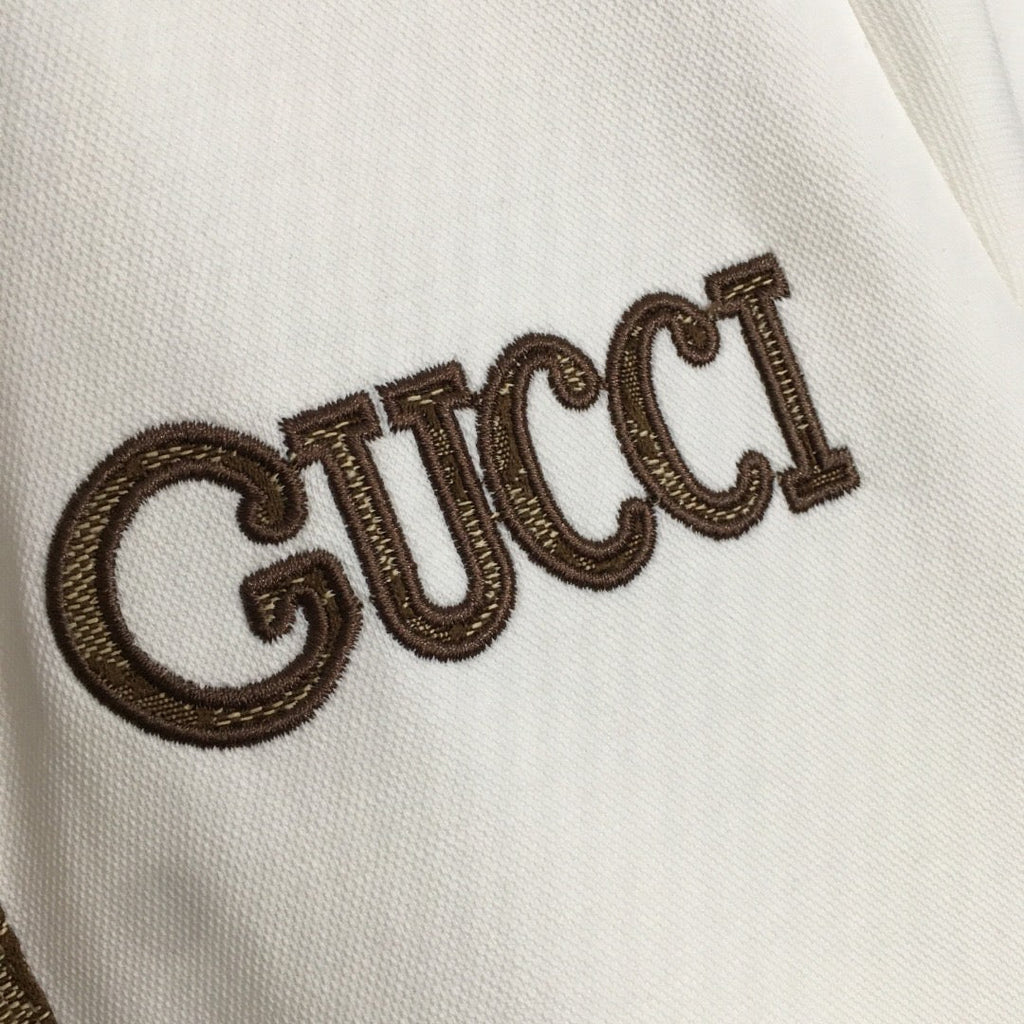 GUCCI POLO SHIRT AND SHORTS SET STYLE 48