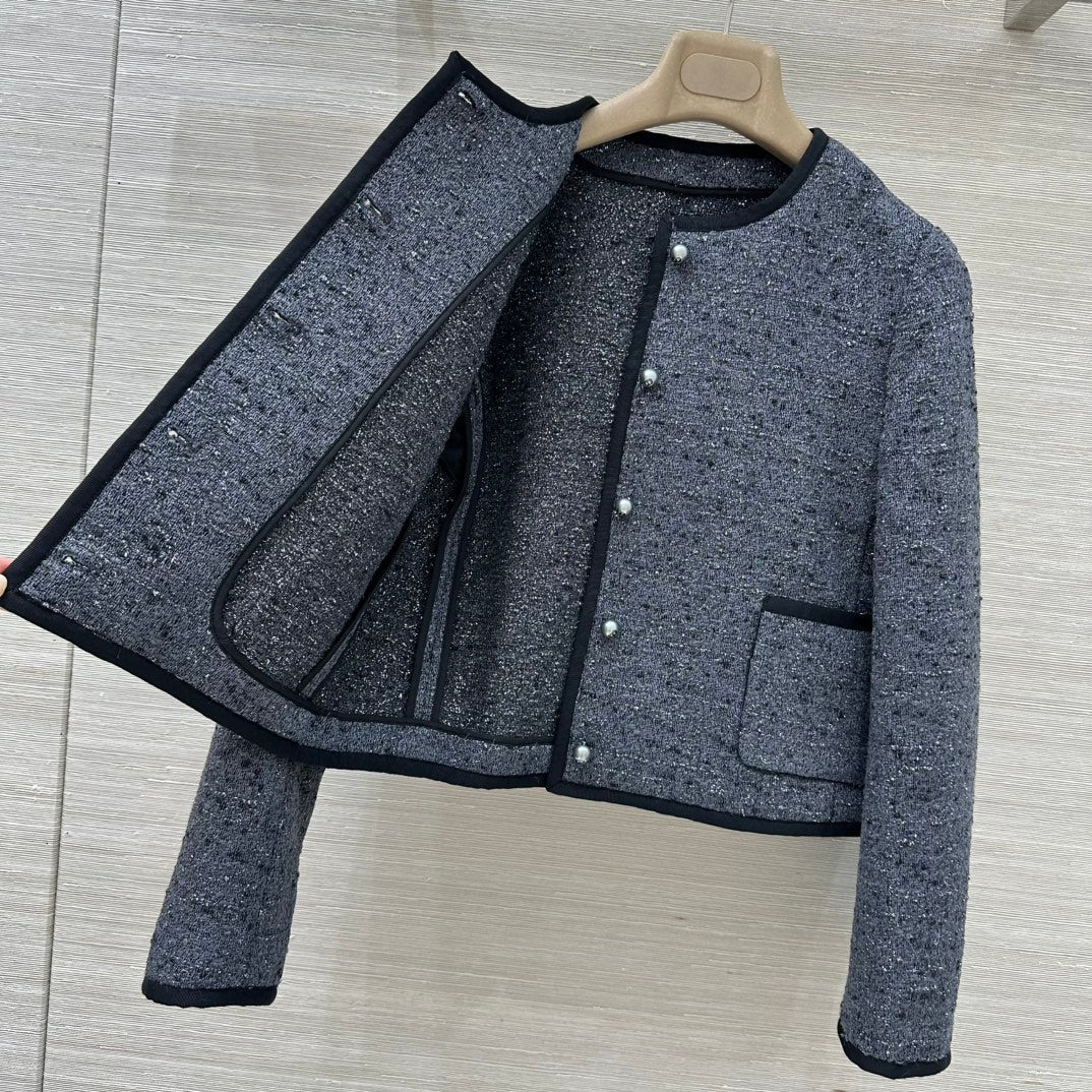 DIOR 25S ROUND NECK BLAZER 519