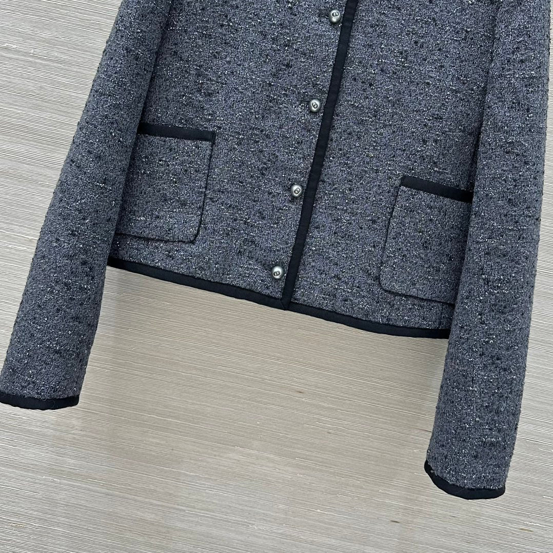 DIOR 25S ROUND NECK BLAZER 519