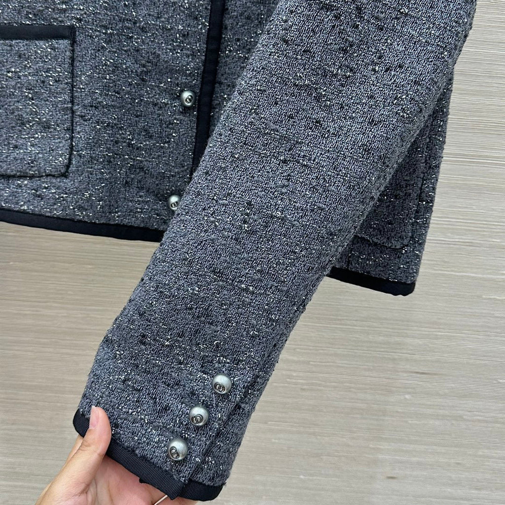 DIOR 25S ROUND NECK BLAZER 519