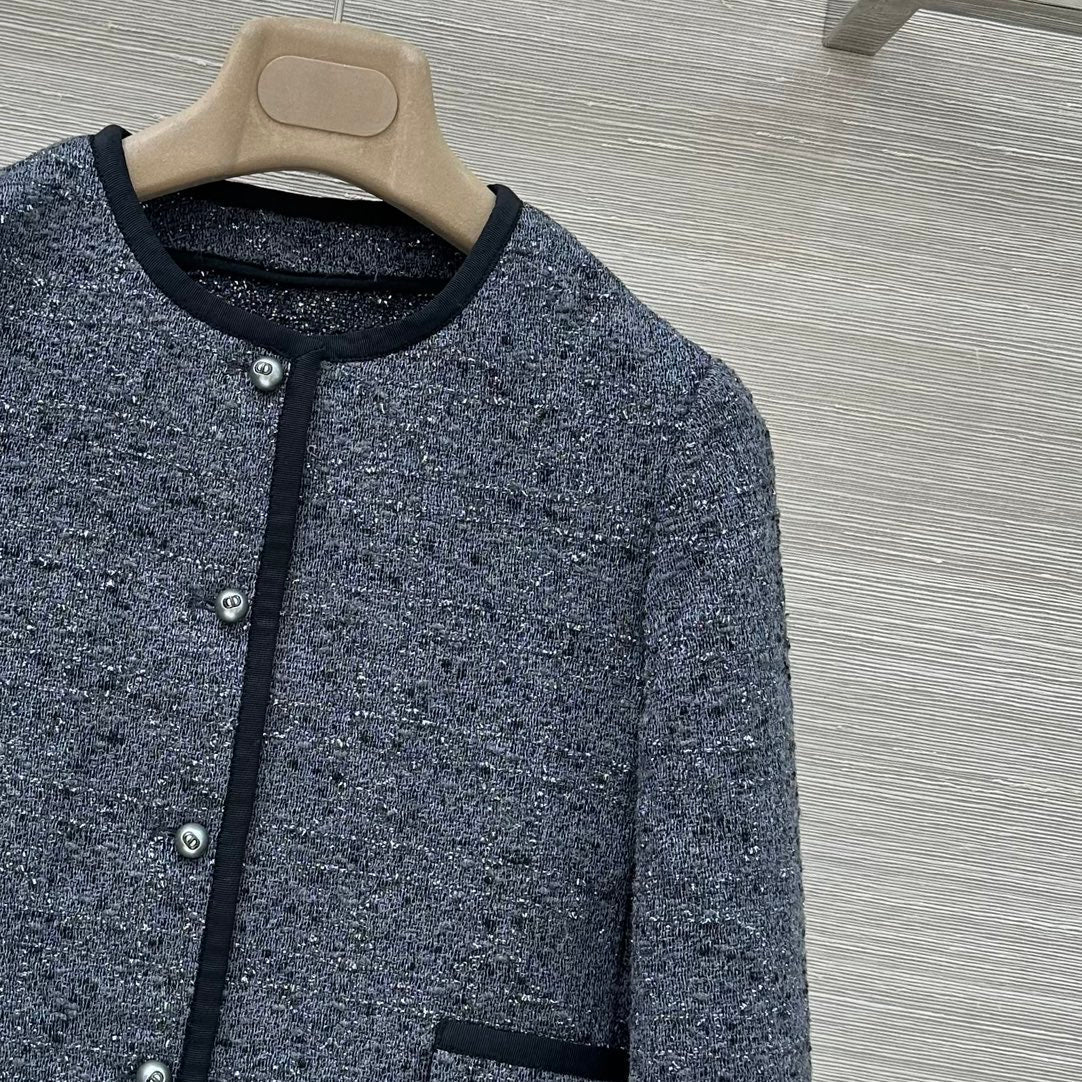 DIOR 25S ROUND NECK BLAZER 519