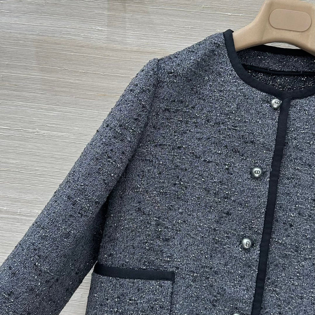 DIOR 25S ROUND NECK BLAZER 519