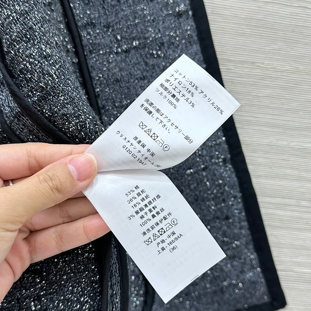 DIOR 25S ROUND NECK BLAZER 519