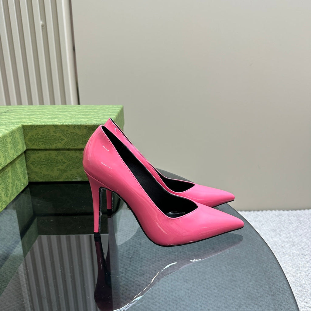 GG 105 HIGH HEEL PUMP FUSCIA LAMBSKIN