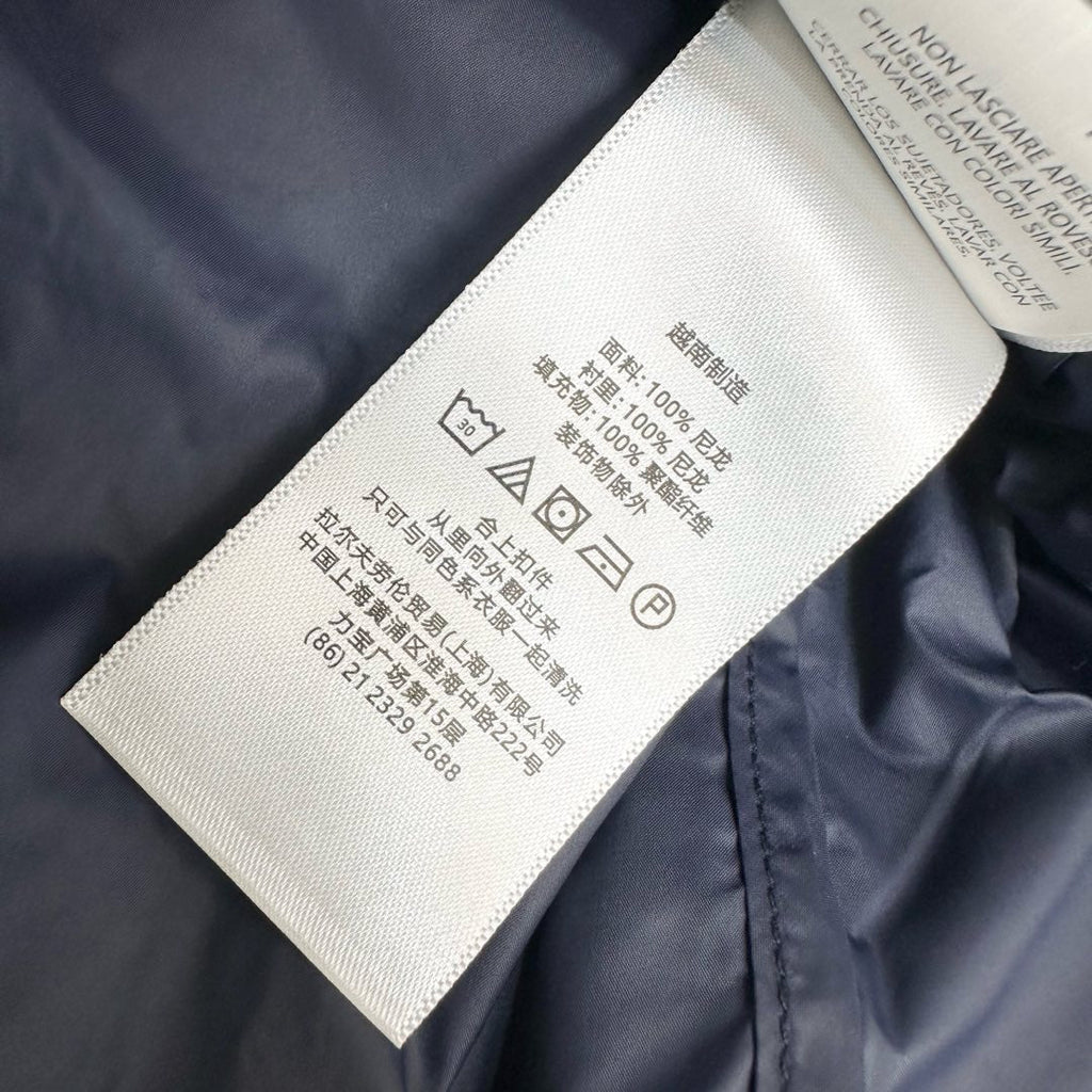 RALPH LAUREN 25S MEDIUM-LENGTH COTTON COAT 201