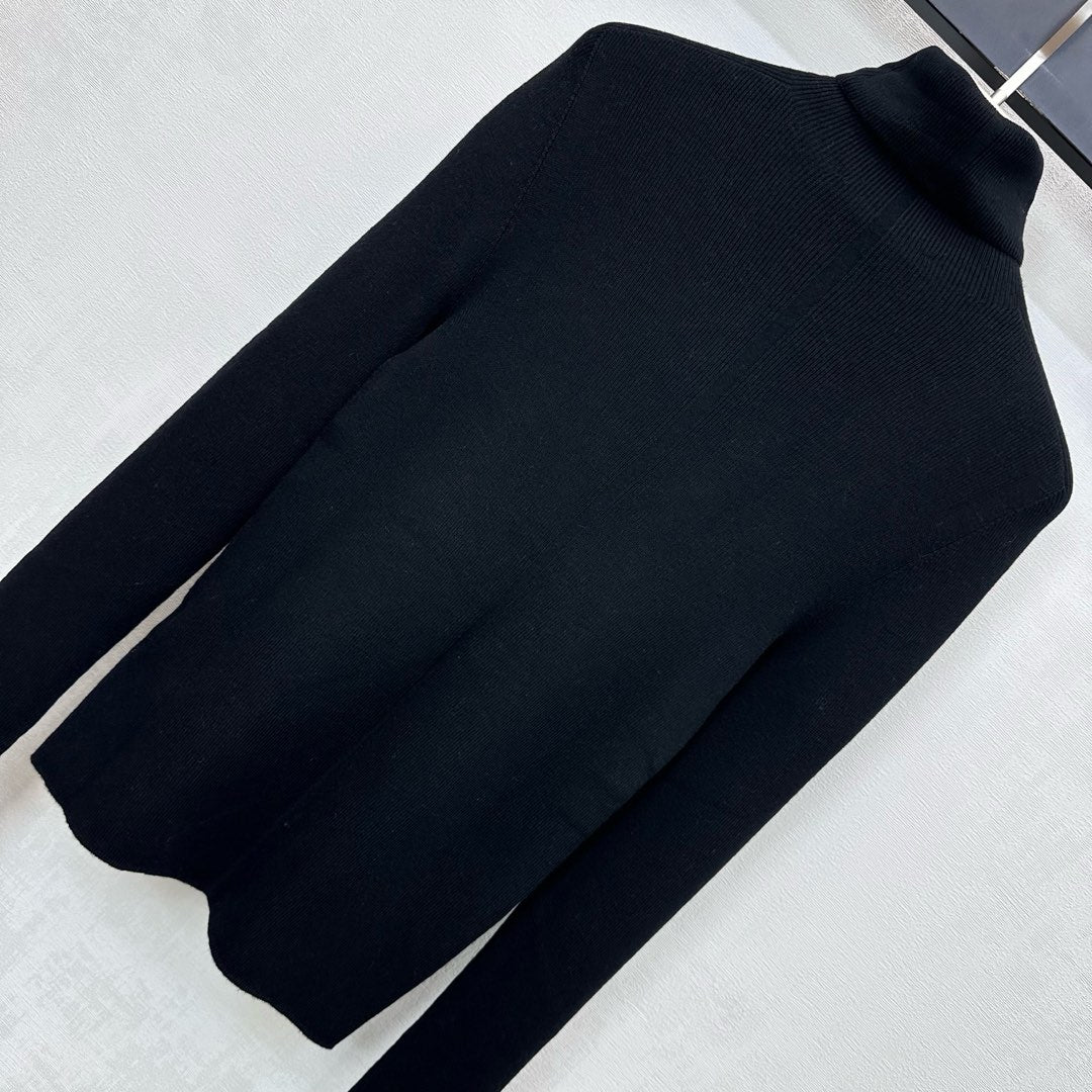 YSL 25S HIGH-NECK SWEATER STYLE 39