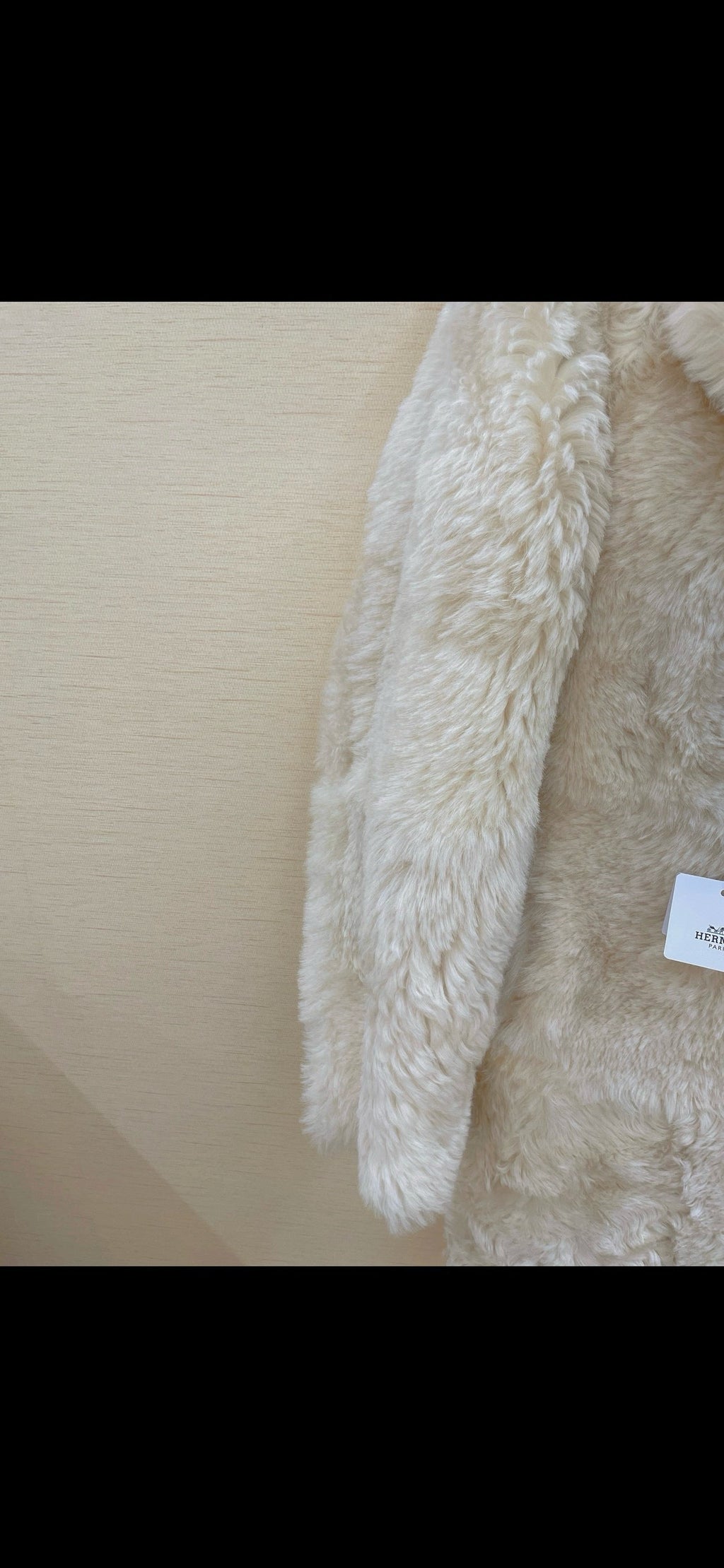 HERMES 25S LONG FUR COAT 234