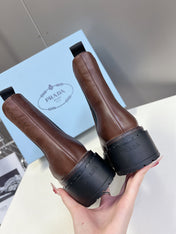 PRA CHELSEA BOOTS CHOCOLATE CALFSKIN