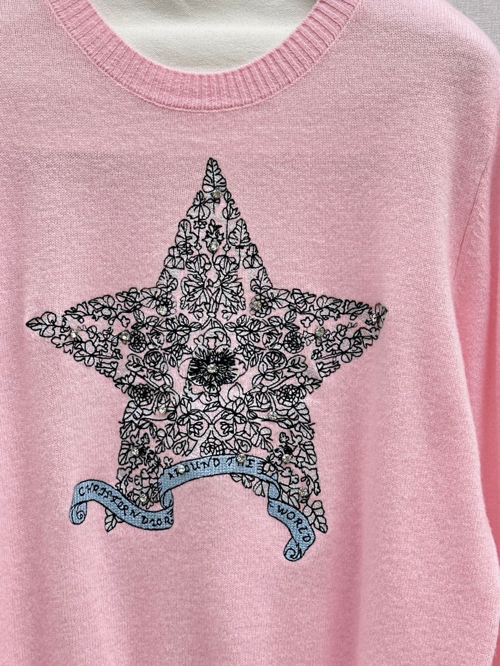 DIOR 25S EMBROIDERED SWEATER 615