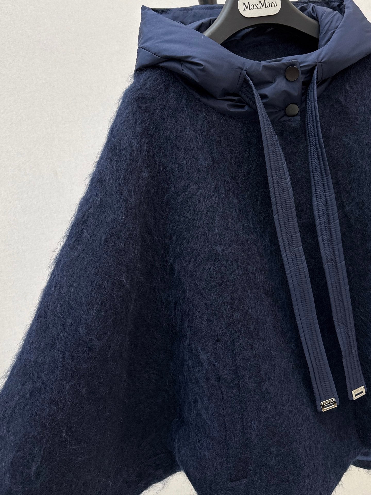 MAX MARA 25S HOODED KNIT JACKET 107