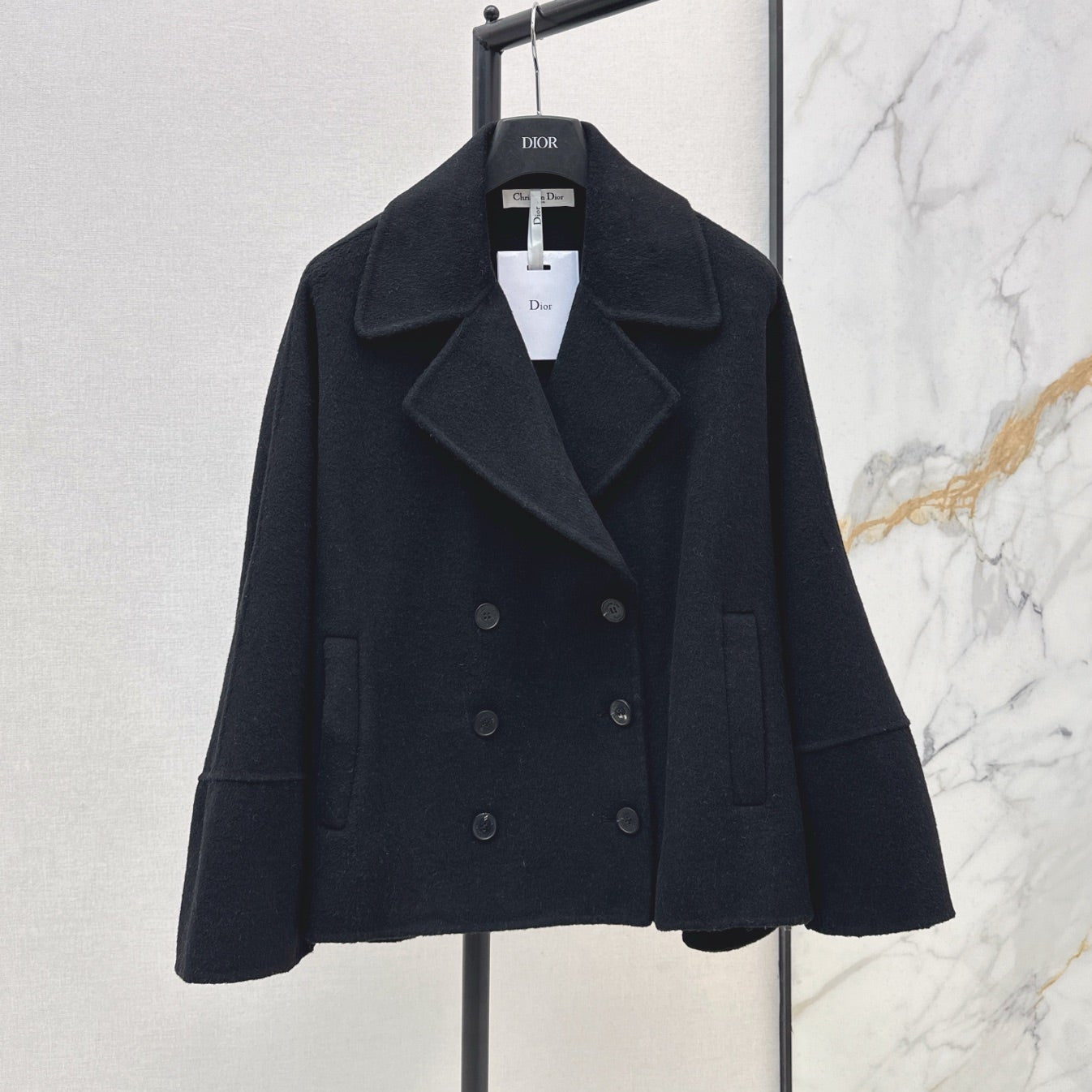 DIOR 25S SHORT DOUBLE-BREASTED JACKET 613