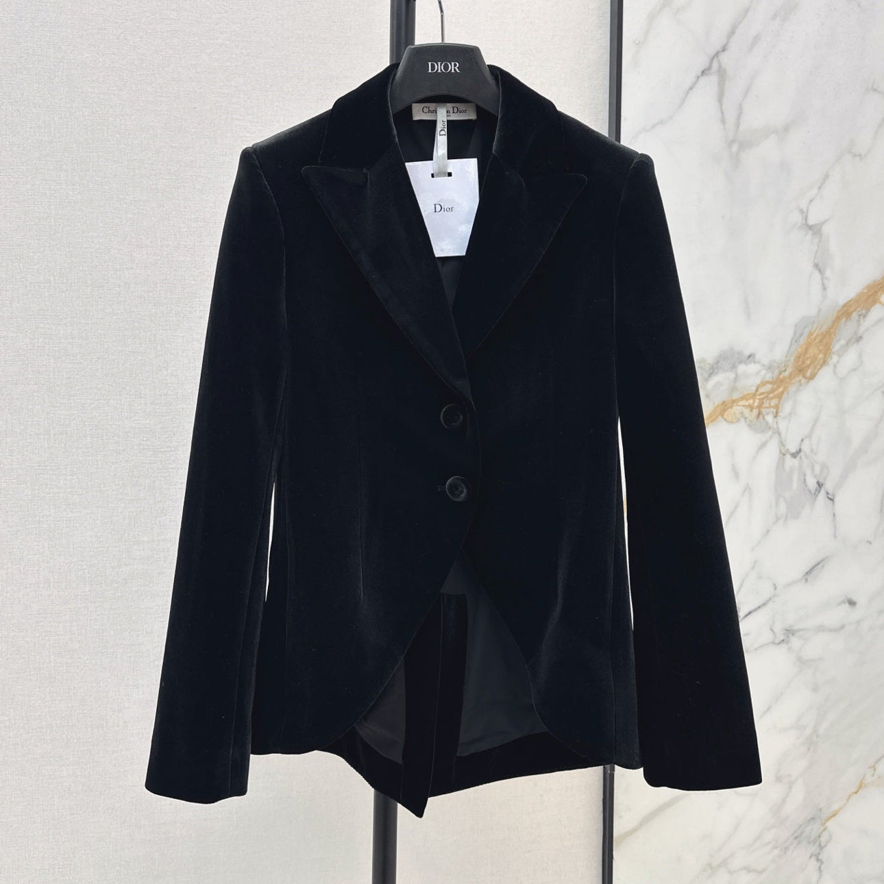 DIOR 25S VELVET BLAZER 523