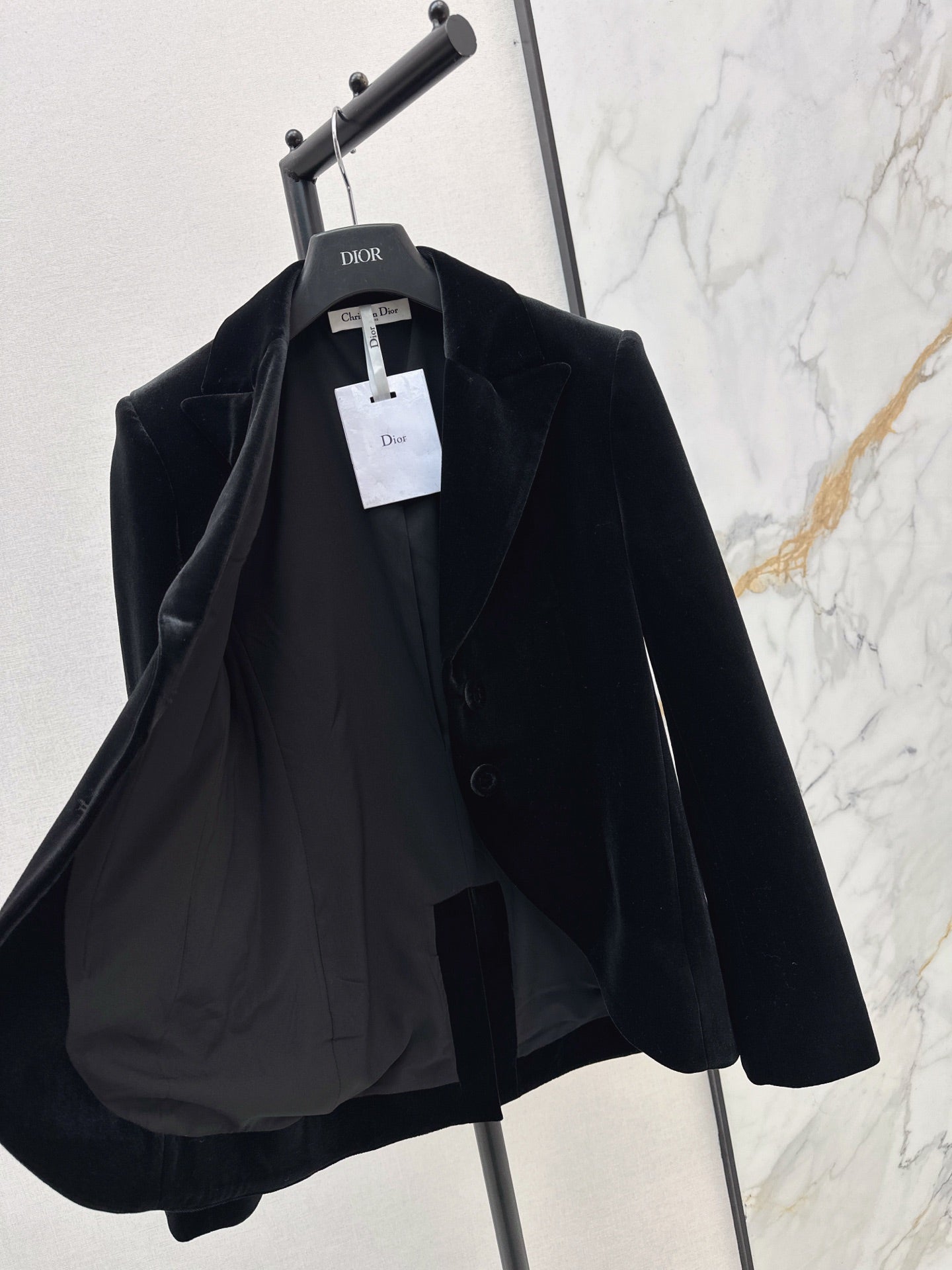 DIOR 25S VELVET BLAZER 523