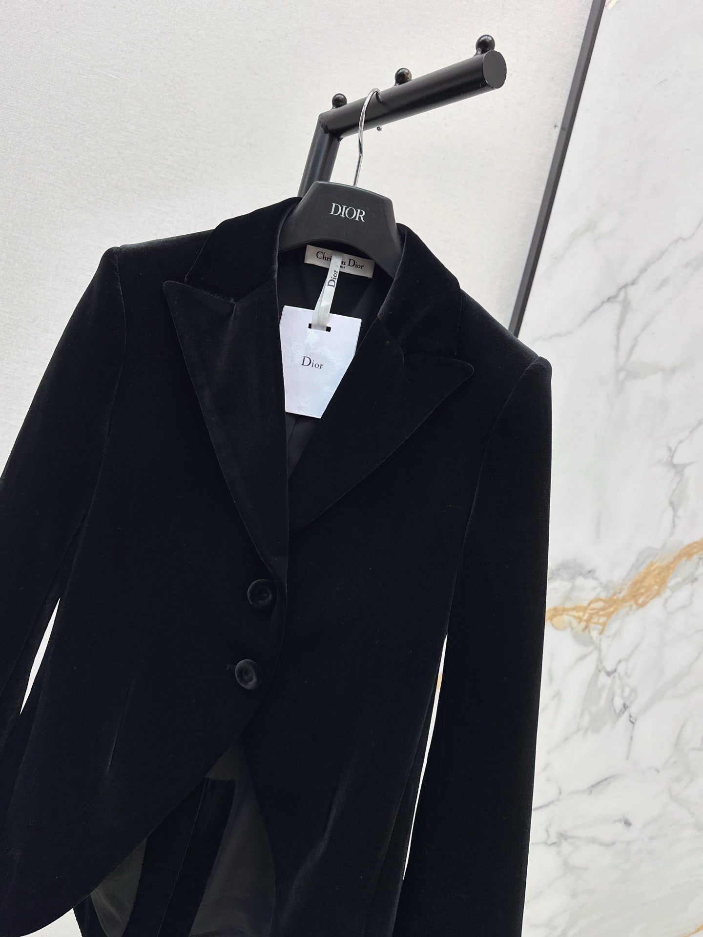 DIOR 25S VELVET BLAZER 523