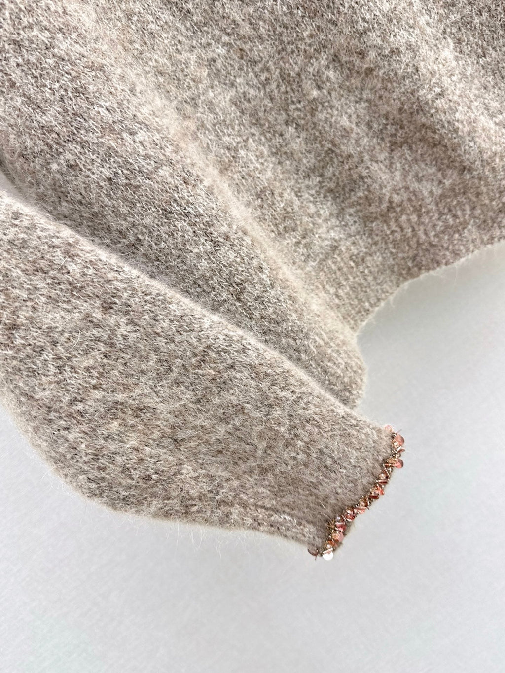 DIOR 25S CREW NECK SWEATER WITH BEADING 482