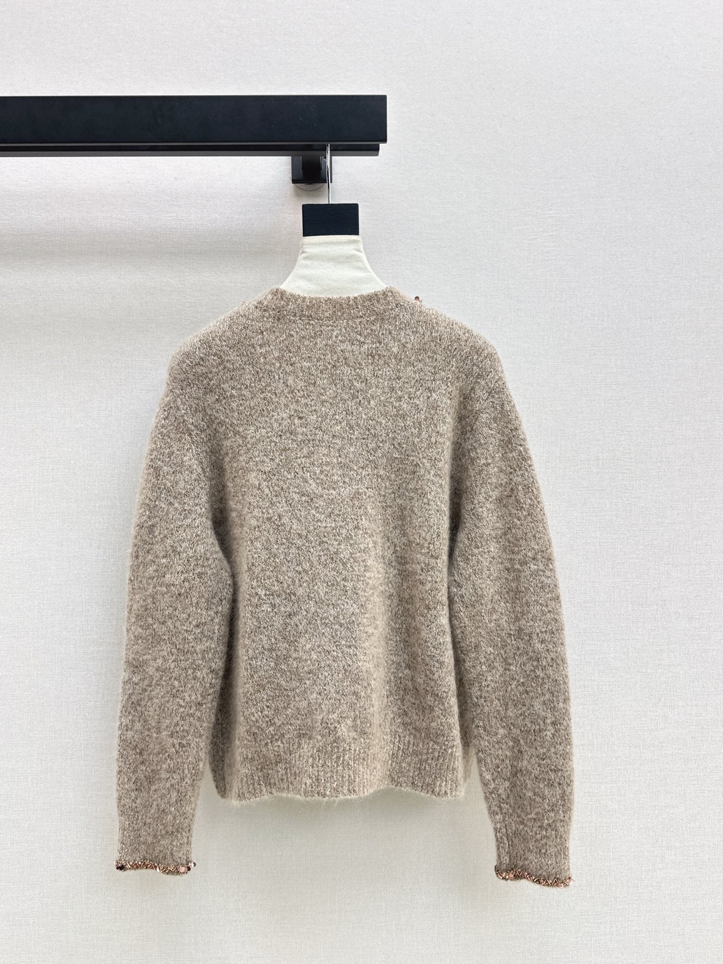 DIOR 25S CREW NECK SWEATER WITH BEADING 482