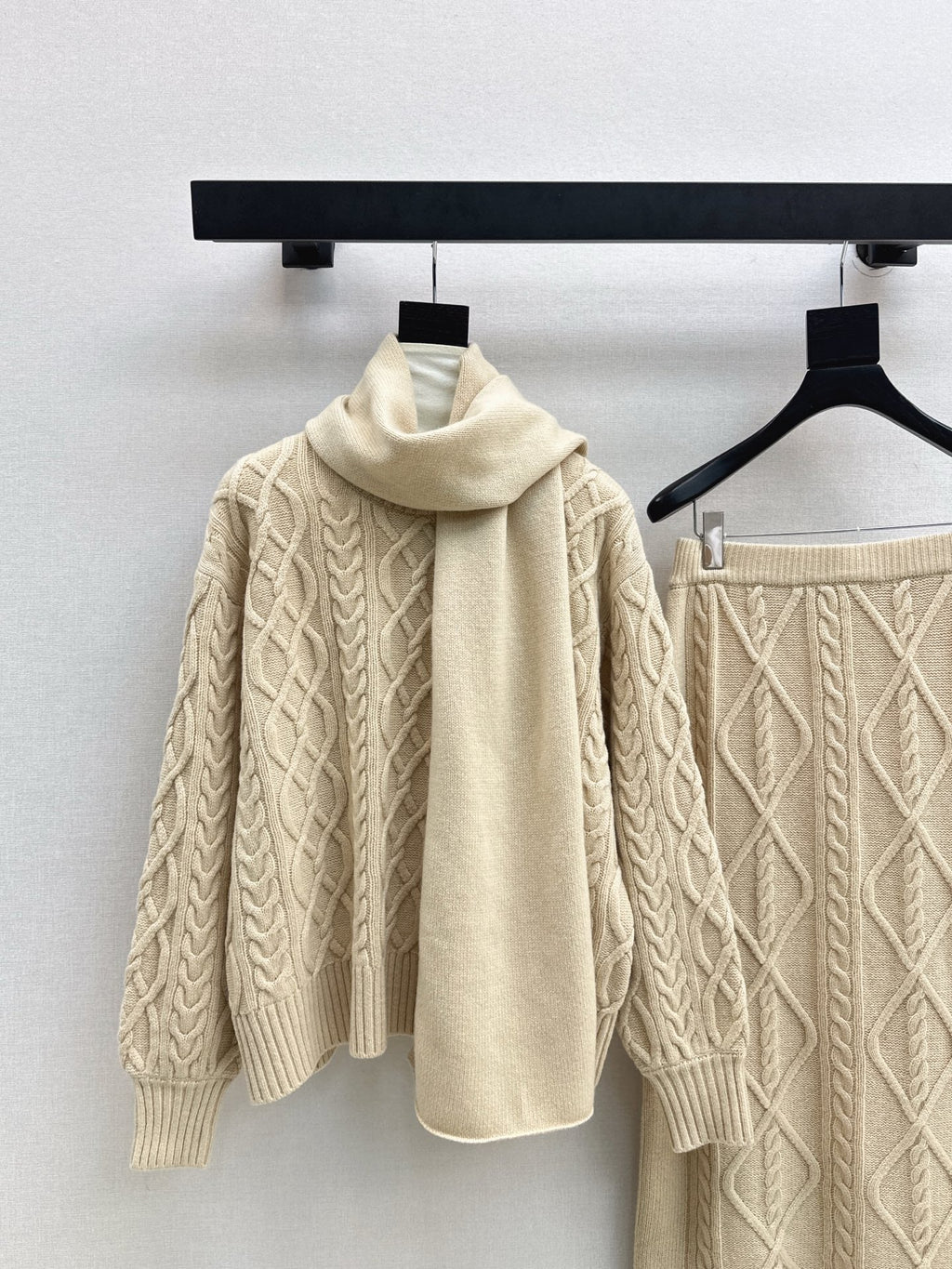 MAX MARA 25S KNIT SKIRT SET 091