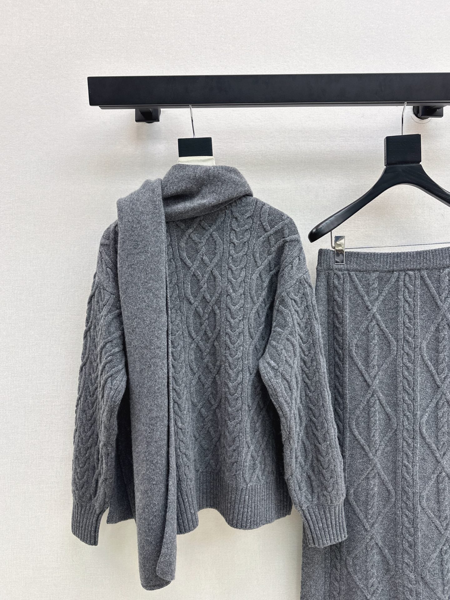 MAX MARA 25S KNIT SKIRT SET 092