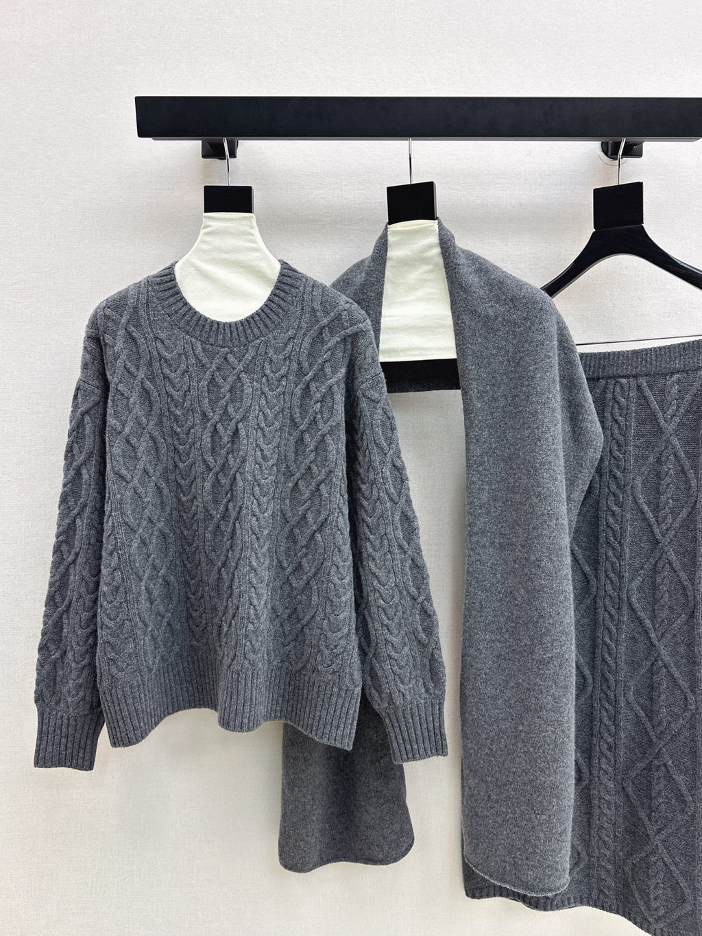 MAX MARA 25S KNIT SKIRT SET 092