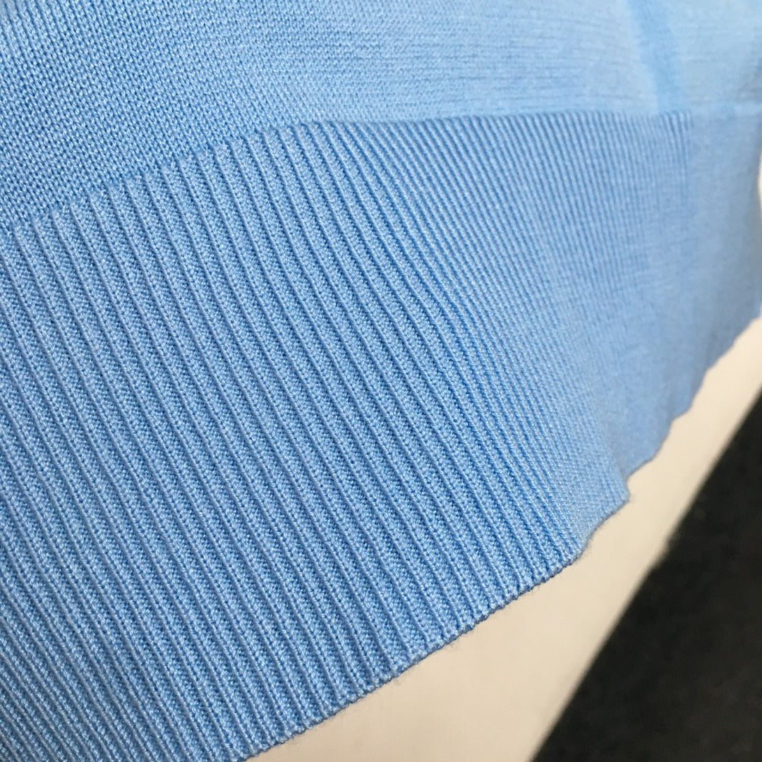 GUCCI SHORT-SLEEVE KNIT TOP STYLE 68