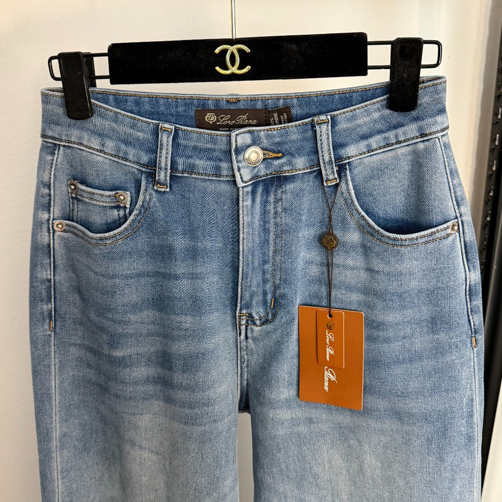 LP HIGH-WAISTED DENIM PANTS STYLE 15