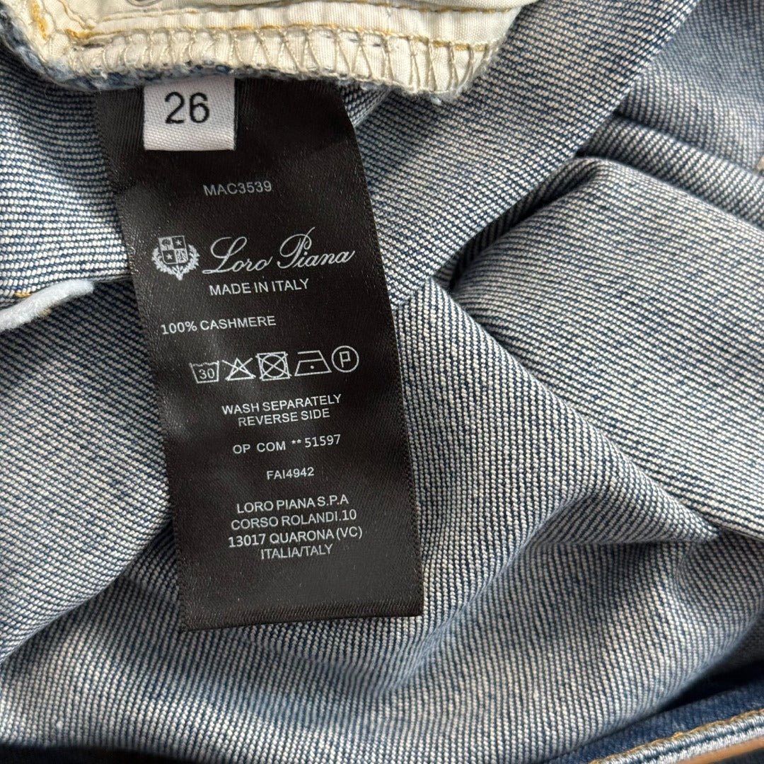 LP HIGH-WAISTED DENIM PANTS STYLE 14