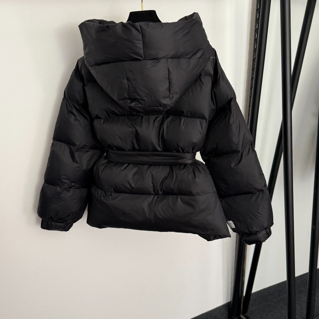 MAX MARA 25S LONG-SLEEVE COTTON HOODED JACKET 220