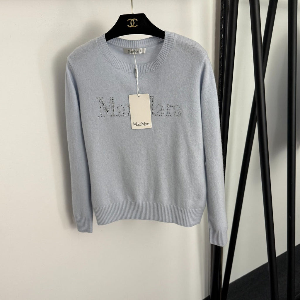 MAX MARA 25S LONG-SLEEVE PULLOVER SWEATER 218