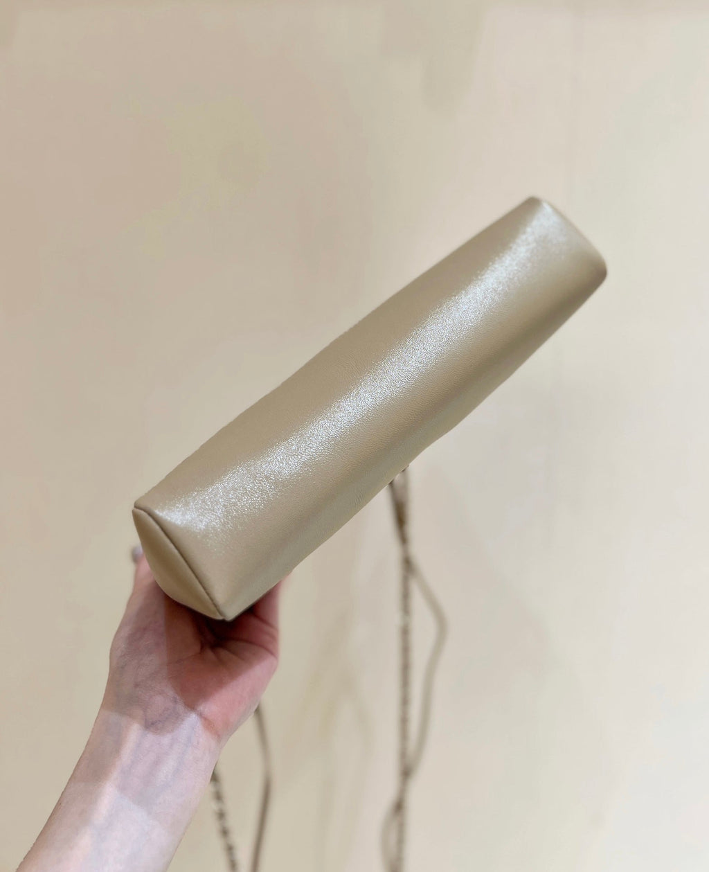 CHANEL 25S MINI SHOPPING BAG 23 IN WARM TAUPE CALFSKIN