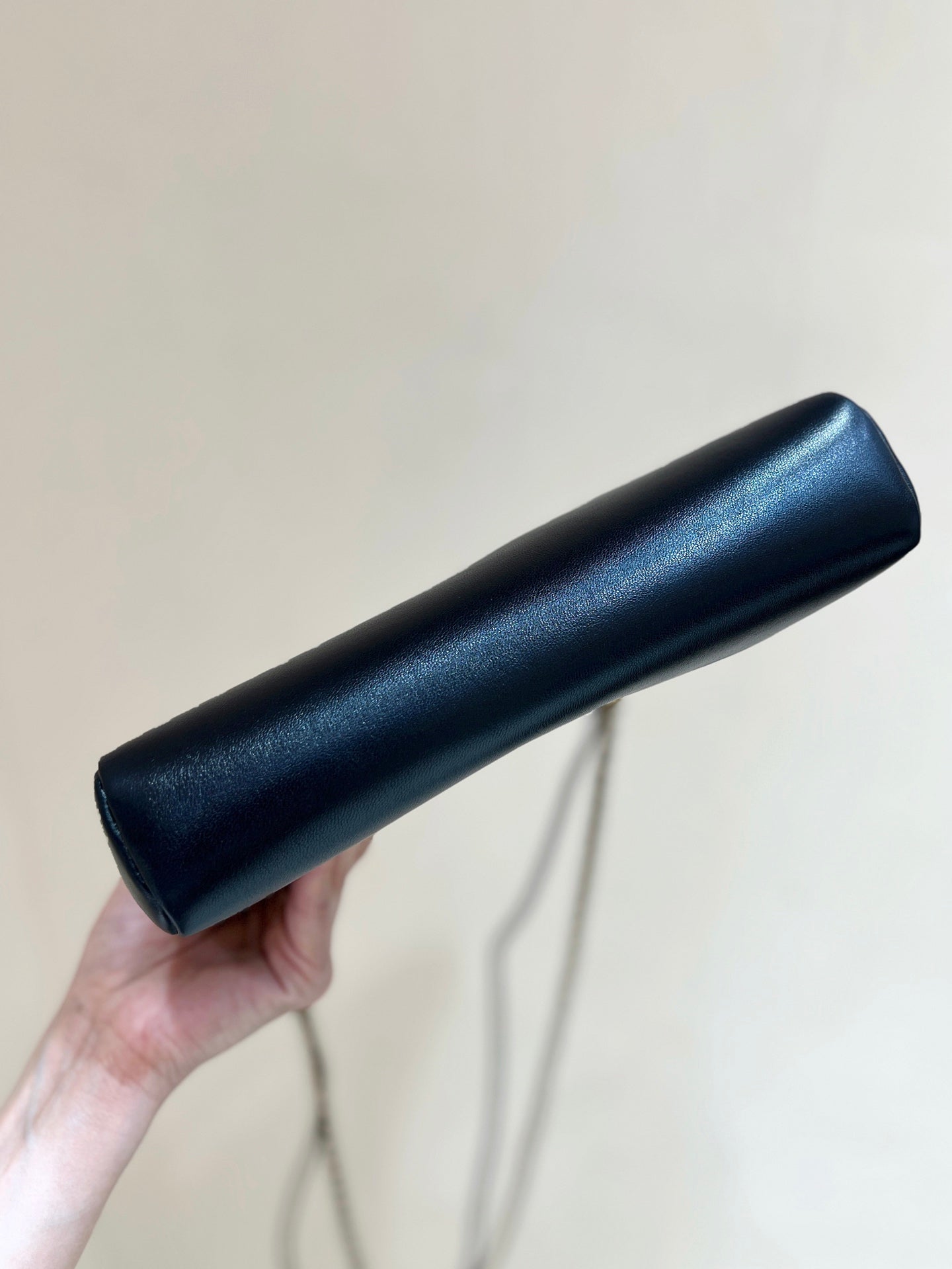 CHANEL 25S MINI SHOPPING BAG 23 IN BLACK LAMBSKIN AND SUEDE