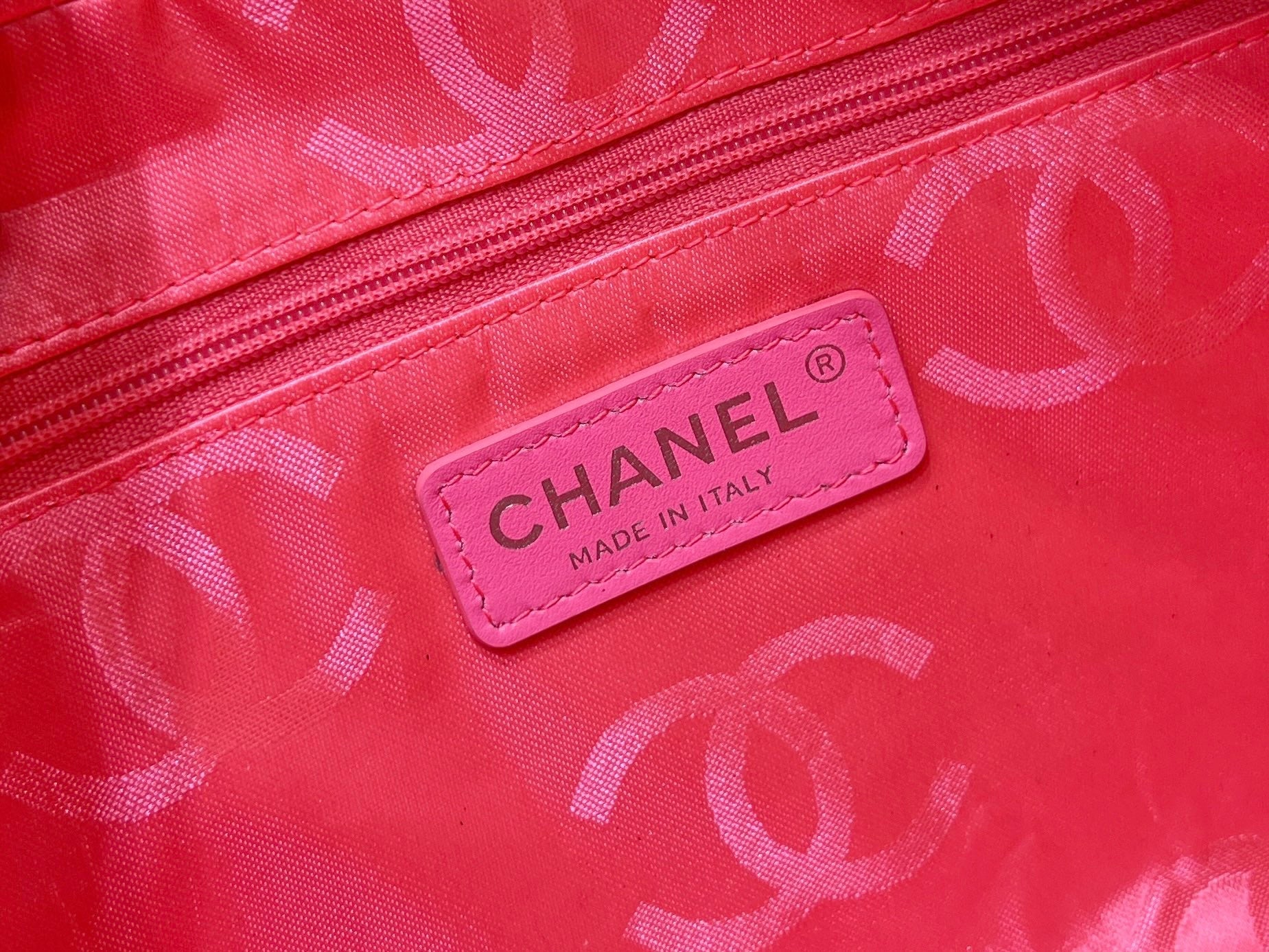 25S CHANEL CAMBON BOSTON BAG 27 IN FULL BLACK CALFSKIN