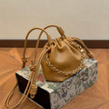 LOE MINI 18 FLAMENCO PURSE IN WARM DESERT NAPPA LAMBSKIN