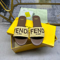 FF Signature 10 Yellow Brown Cotton Fibre Slide