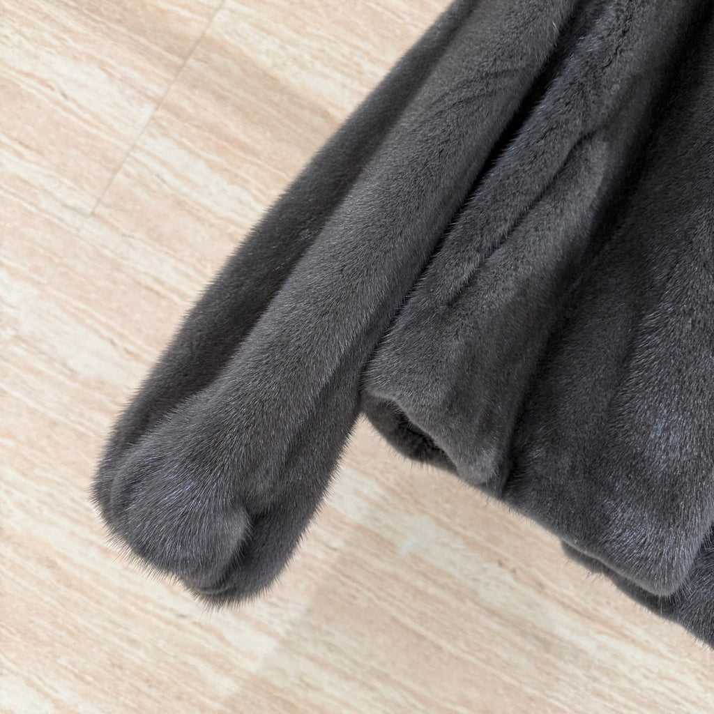 HERMES 25S SHORT MINK FUR COAT 177