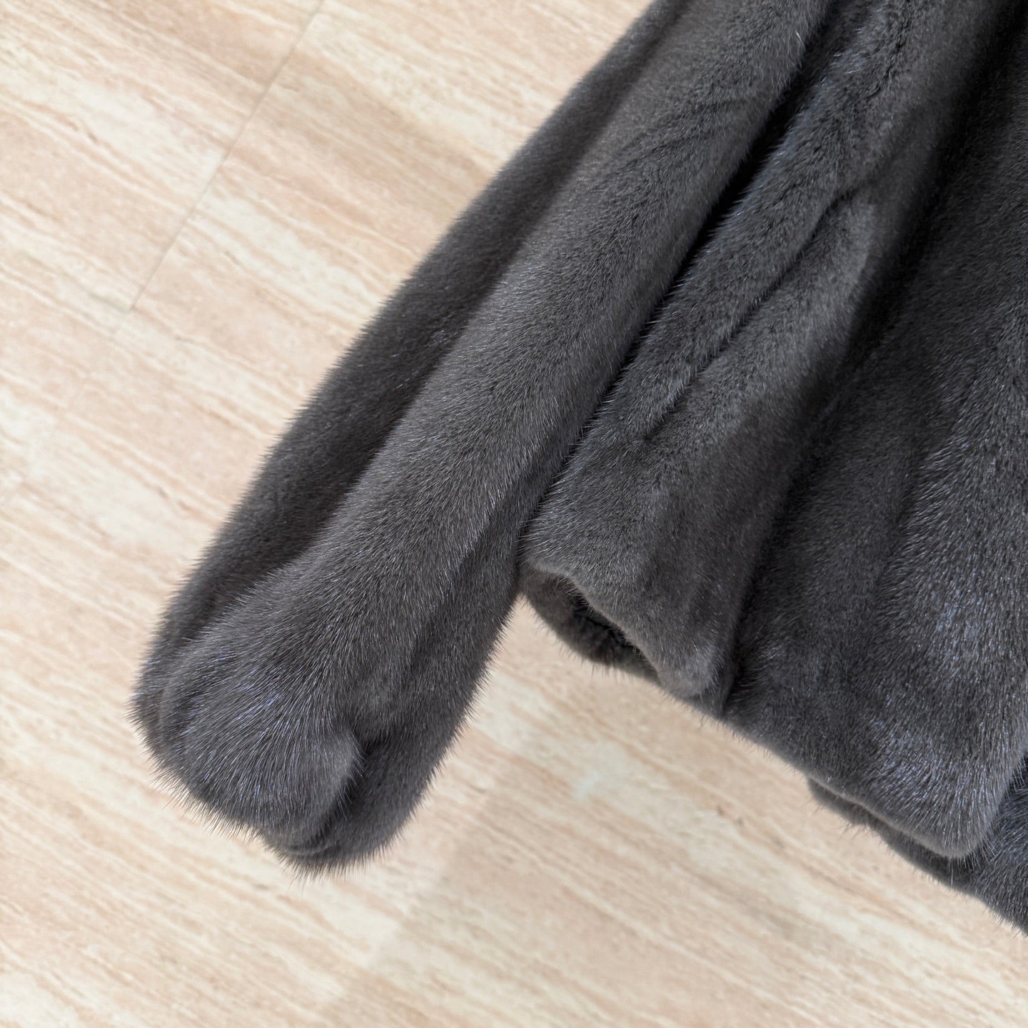 HERMES 25S SHORT MINK FUR COAT 177