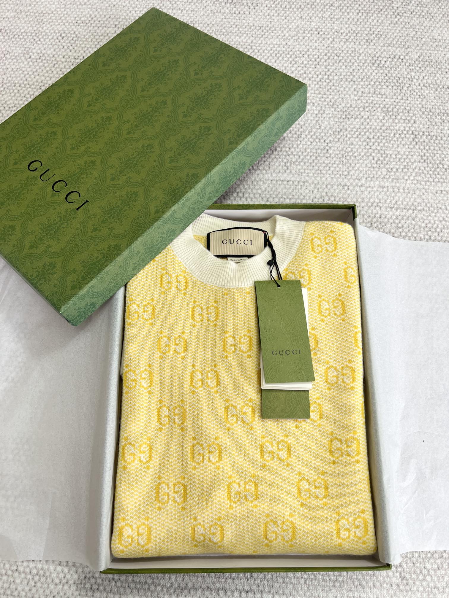 GUCCI SHORT-SLEEVE KNIT DRESS STYLE 70