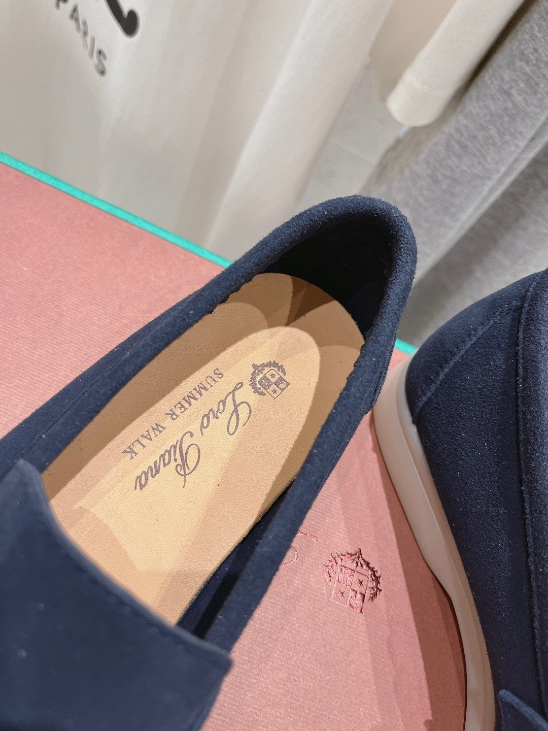 LP SUMMER CHARMS WALK LOAFERS DENIM SUEDE